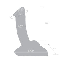 Load image into Gallery viewer, Glas - Rideable Realistic Penis Dildo - 7.5"