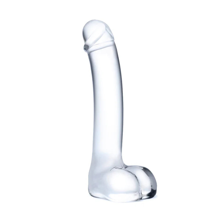 Glas - Realistic Curved G-Spot Dildo - 7