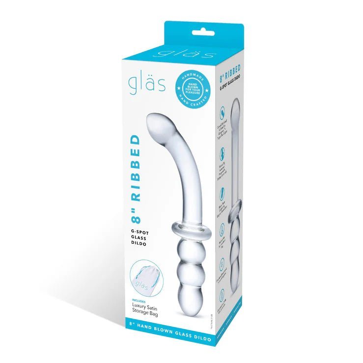 Glas - Double Ended G-Spot Dildo - 8" - divasdenau