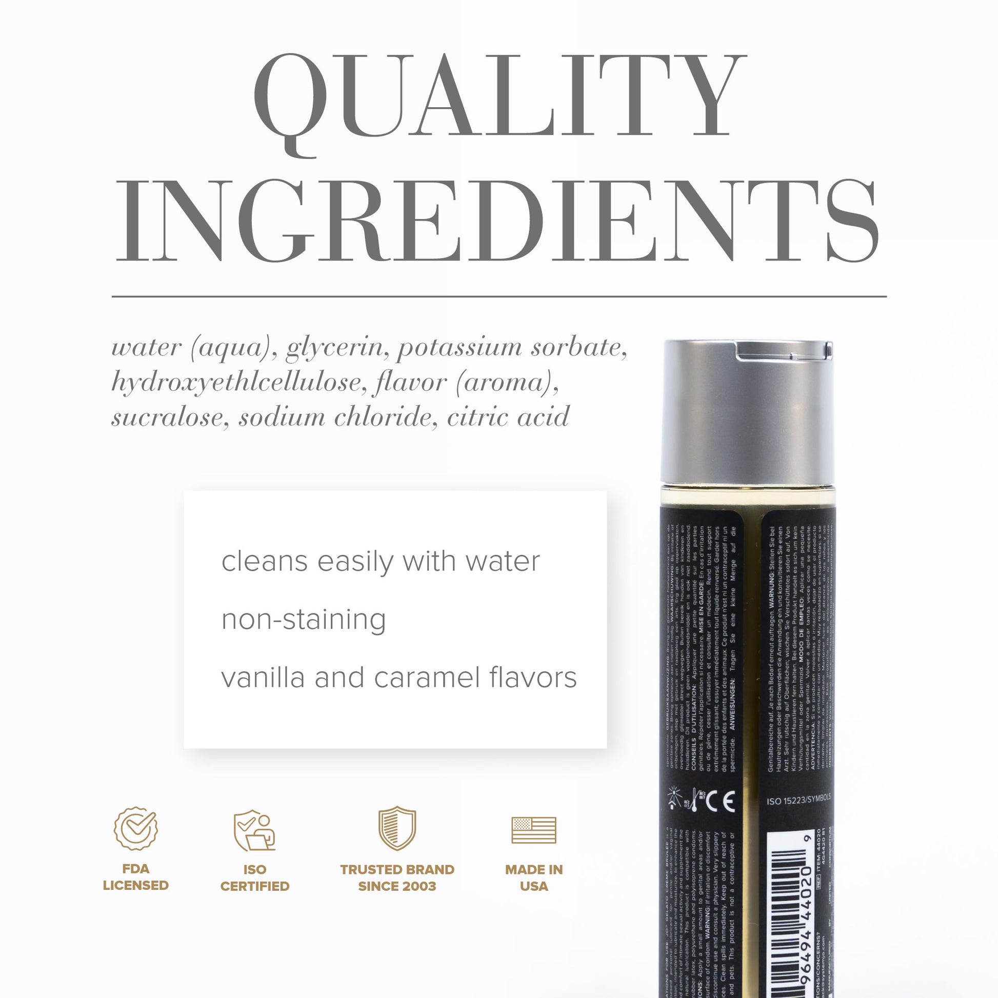 JO - Gelato - Crème Brûlée - 120mL - divasdenau
