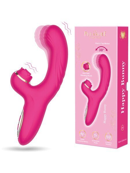 TPC Happy Bunny Rabbit - Pink - divasdenau
