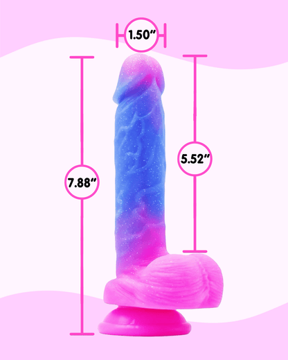 Diva's Den - Magenta Form Silicone Dildo - divasdenau