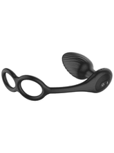 Load image into Gallery viewer, TORNADO COCK AND BALL RING ROTATING AND VIBRATING BUTT PLUG WITH REMOTE CONTROL - divasdenau