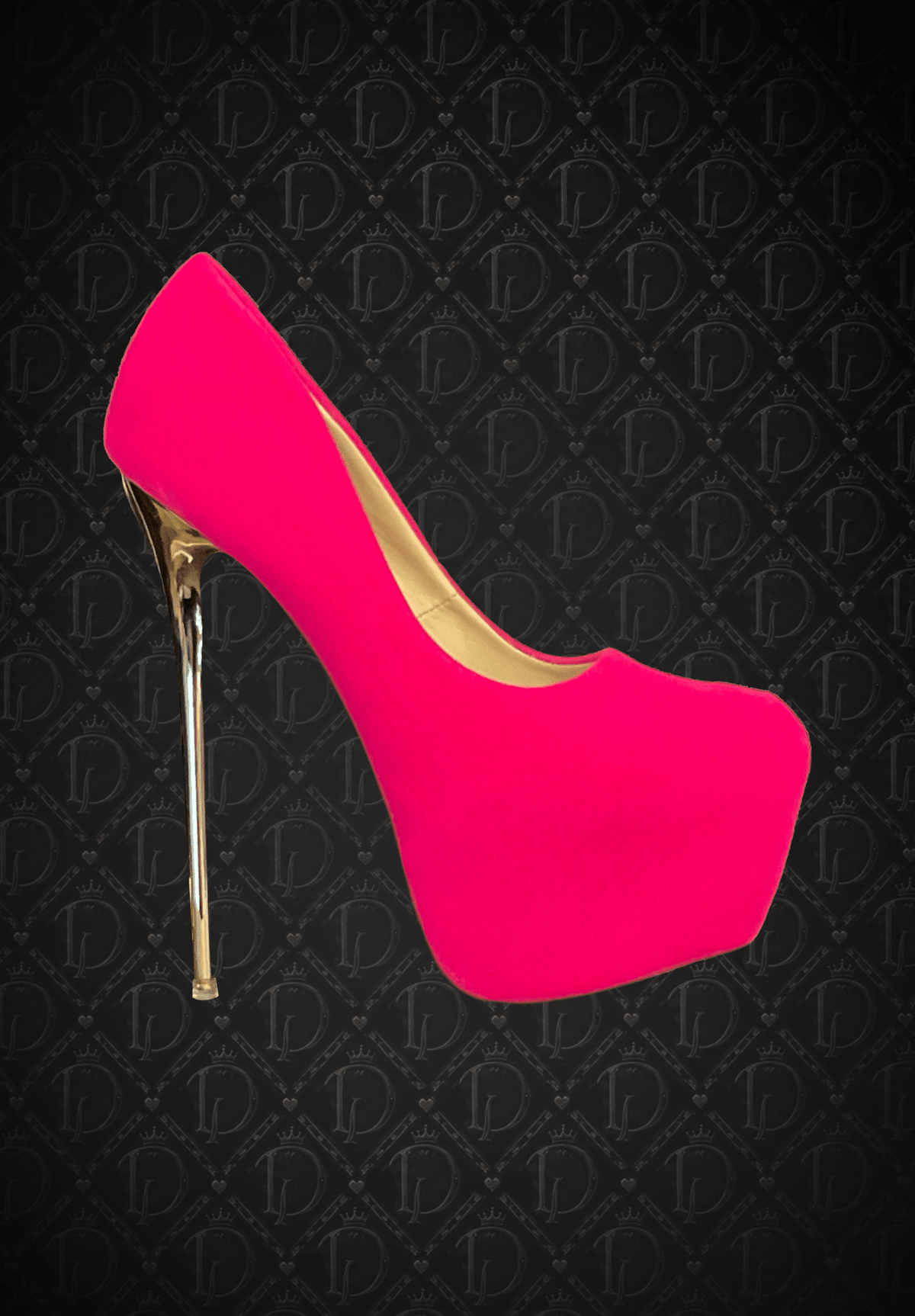 Classic Velvet Stiletto - Hot Pink - divasdenau