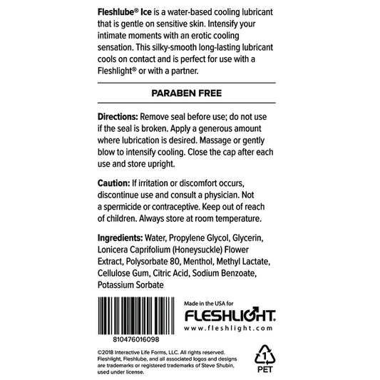 Fleshlube - Ice 118mL - divasdenau