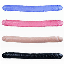 Load image into Gallery viewer, 15" Double Dong Dildo - Flesh