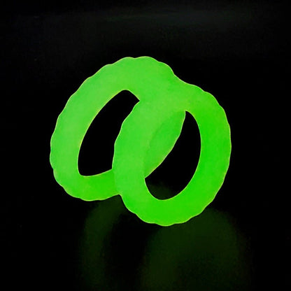 Luminous Cock Ring - Dual Ring - divasdenau