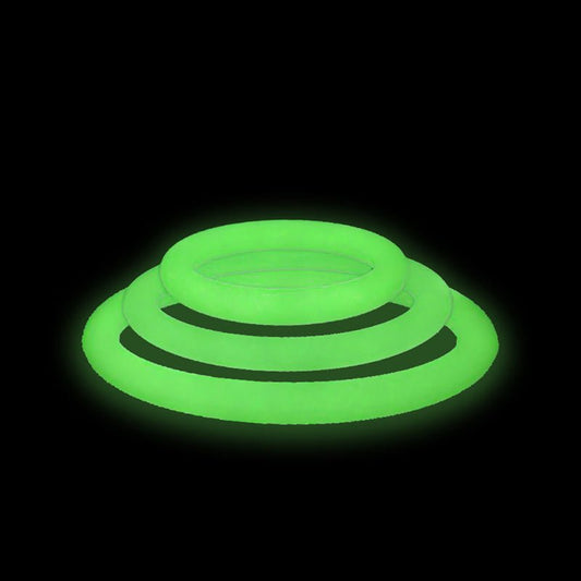 3 Sizes Luminous Cock Rings Kit - divasdenau