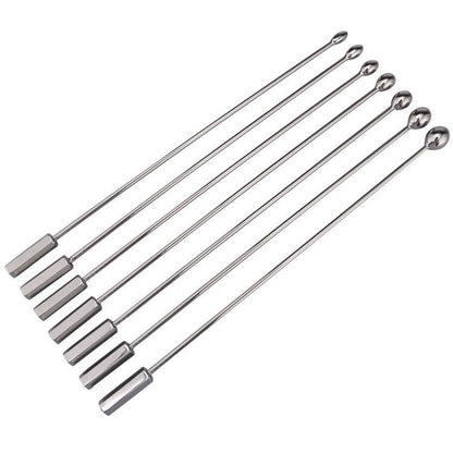 Cum Thru Penis Plug - Urethral Sounding Plug Metal - divasdenau