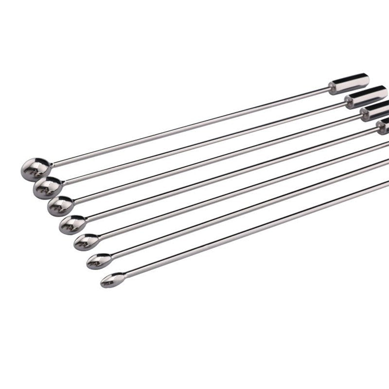 Cum Thru Penis Plug - Urethral Sounding Plug Metal - divasdenau