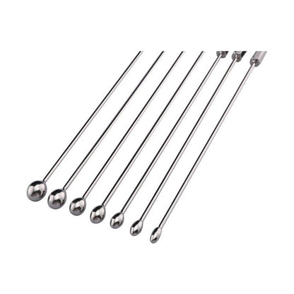 Cum Thru Penis Plug - Urethral Sounding Plug Metal - divasdenau