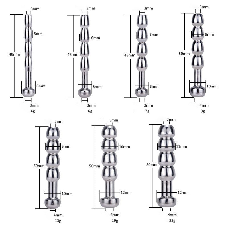 SS Urethral Sound Penis Plug - Urethral Sounding Plug - divasdenau