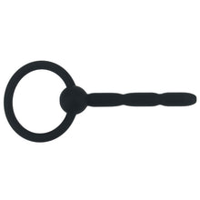 Load image into Gallery viewer, Pull Ring Silicone Penis Plug