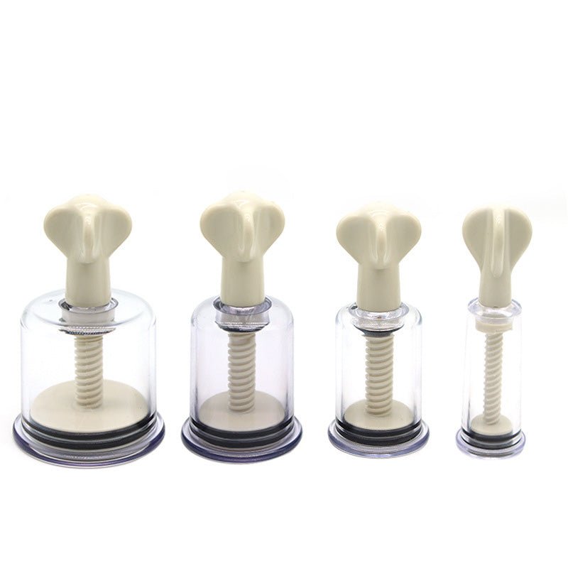 Twisted Nipple and Clit Sucker - All sizes 4pc Set - divasdenau