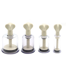 Load image into Gallery viewer, Twisted Nipple and Clit Sucker - All sizes 4pc Set