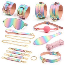 Load image into Gallery viewer, Rainbow 8pcs Bondage Kit