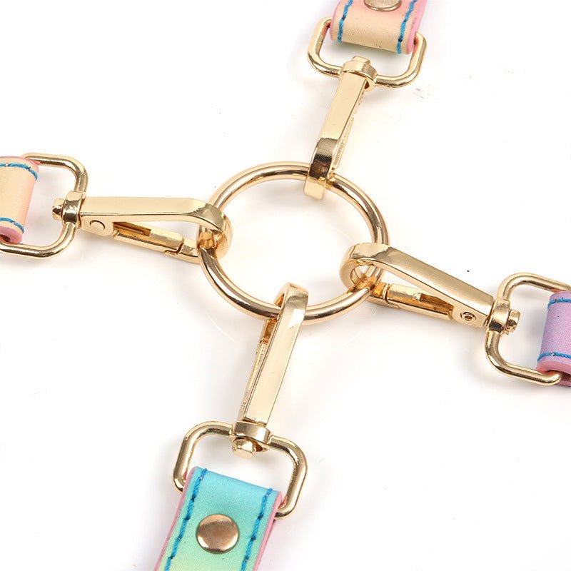 Rainbow 8pcs Bondage Kit - divasdenau