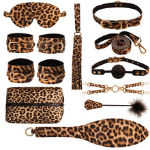 Load image into Gallery viewer, Leopard Bondage Kit with Storage Bag