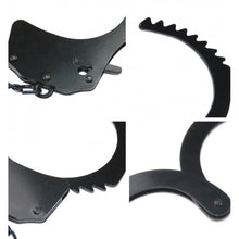 Load image into Gallery viewer, Metal Handcuffs in Black