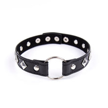 Load image into Gallery viewer, Ring Connect PU Leather Collar - Black