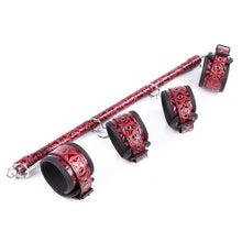 Load image into Gallery viewer, Diamond Pattern Metal Spreader with Handcuffs