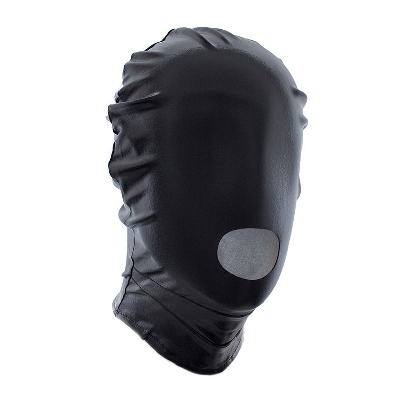 Mouth Open Spandex Hood - Black - divasdenau