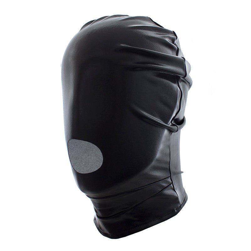 Mouth Open Spandex Hood - Black - divasdenau