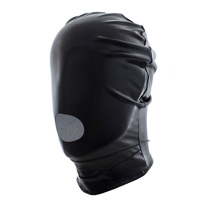 Mouth Open Spandex Hood - Black - divasdenau