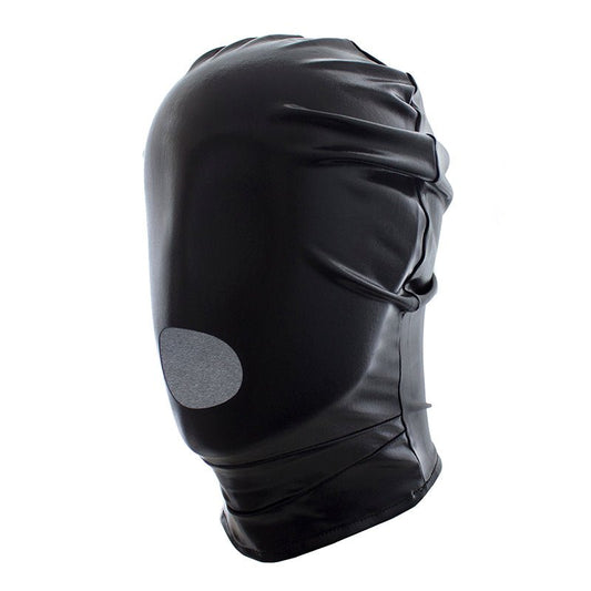 Mouth Open Spandex Hood - Black - divasdenau