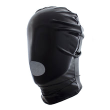 Load image into Gallery viewer, Mouth Open Spandex Hood - Black