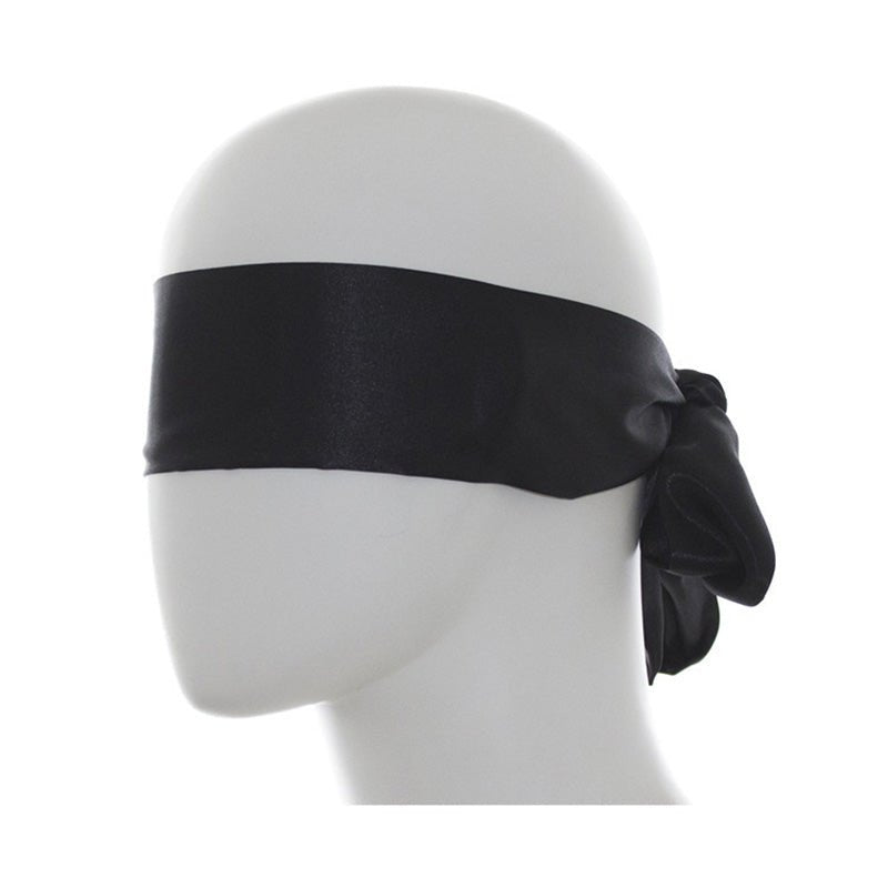 Satin Blindfold - Black - divasdenau