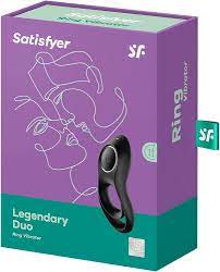 Satisfyer - Legendary Duo Ring - Black - divasdenau