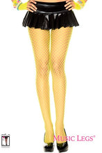 Load image into Gallery viewer, Music Legs - Spandex Mini Diamond Net Pantyhose - One Size