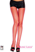 Load image into Gallery viewer, Music Legs - Spandex Mini Diamond Net Pantyhose - One Size