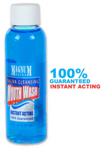 Load image into Gallery viewer, A small bottle of detox mouthwash used to cleanse the mouth and neutralise odours, leaving breath feeling fresh.