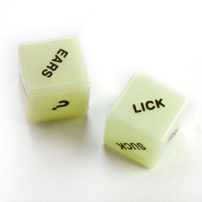 Glow In The Dark - Love Dice - divasdenau