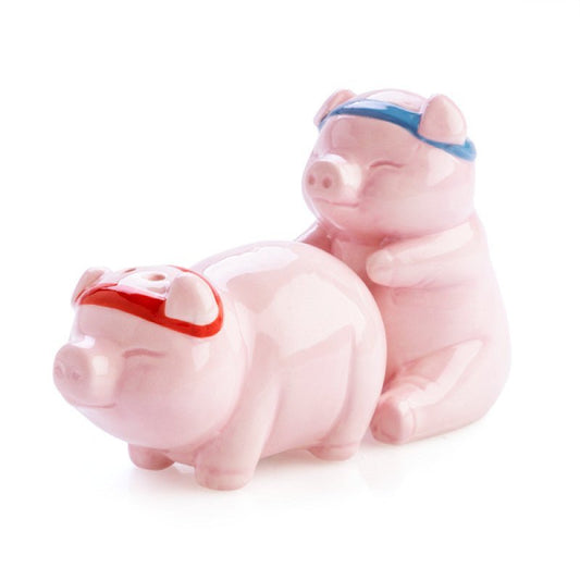 Salt & Pepper Shaker - Rude Pigs - divasdenau