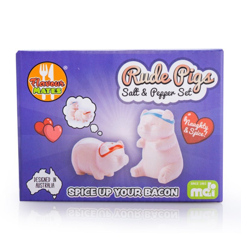 Salt & Pepper Shaker - Rude Pigs - divasdenau