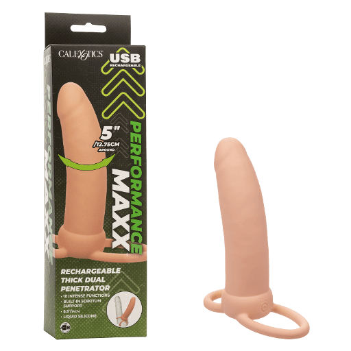 Performance Maxx - Rechargeable Dual Penetrator - Thick - divasdenau