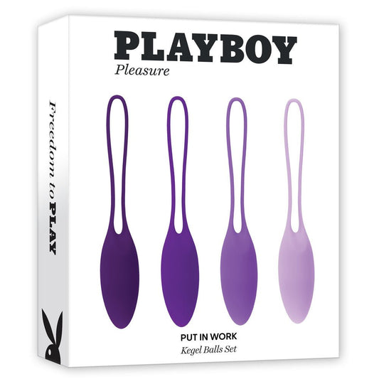 Playboy Pleasure – Put In Work Kegel Set (Purple) - divasdenau