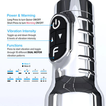 Fleshlight - Quiver - Vibrating Stroker - divasdenau
