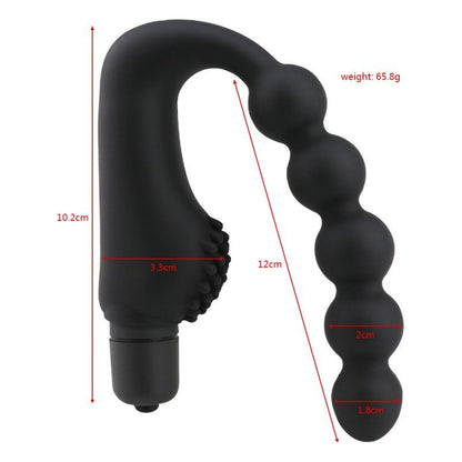 Prostate Massage Beads - Black - divasdenau