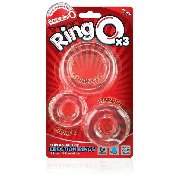 Screaming O - RingO - x3 - Clear