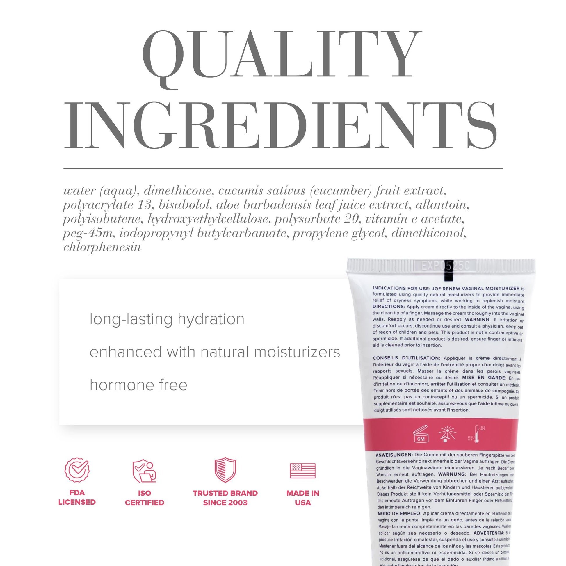 JO - ReNew Vaginal Moisturizer - 120mL - divasdenau