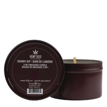 Load image into Gallery viewer, Hemp Seed 3-in-1 Massage Candle
