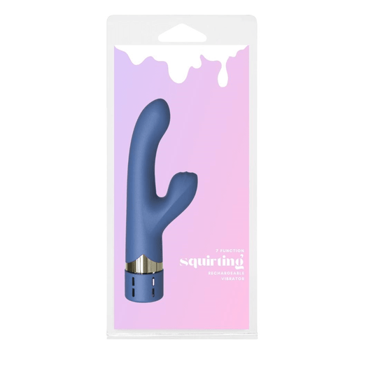 Squirting Vibrator - Blue/Pink - divasdenau