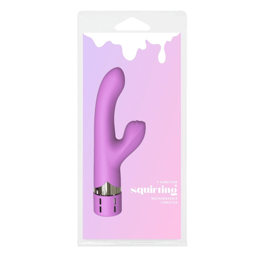 Squirting Vibrator - Blue/Pink - divasdenau