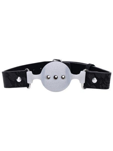 Sex And Mischief - Lace - Silicone Breathable Ball Gag - divasdenau