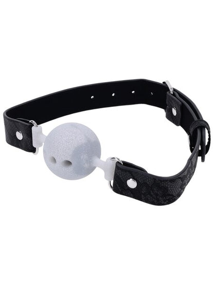 Sex And Mischief - Lace - Silicone Breathable Ball Gag - divasdenau