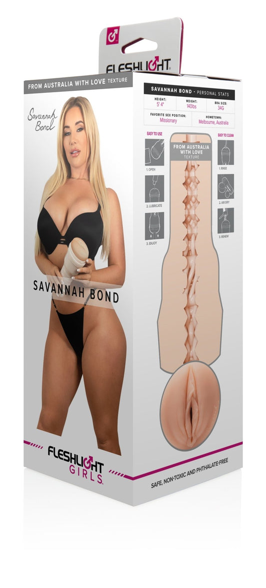 Fleshlight Girls - Savannah Bond - From Australia with Love - divasdenau
